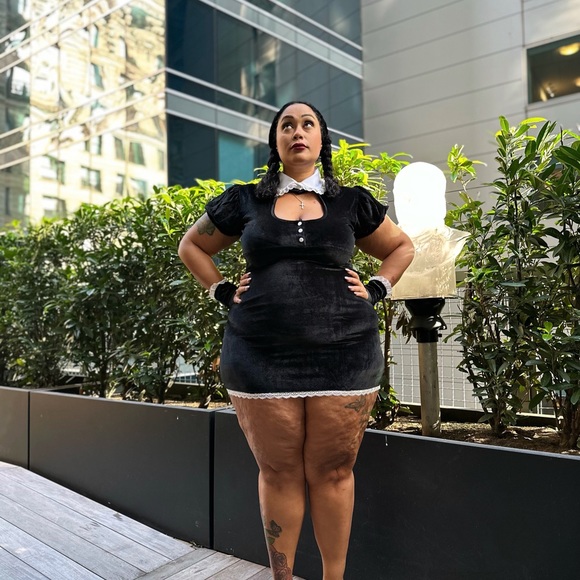 Dresses & Skirts - Sexy Halloween costume stretchy is a little short, but I’m 5 9.